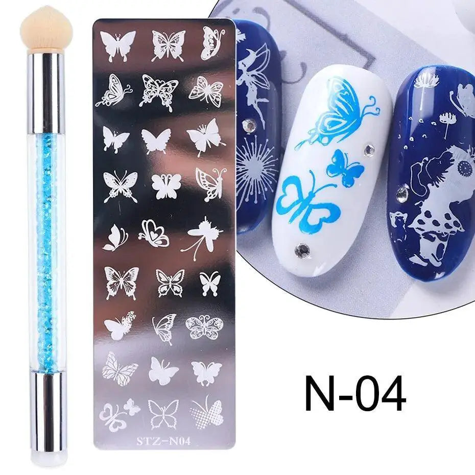 Nail Art Stamping Kit Creative Tools For Stunning Designs