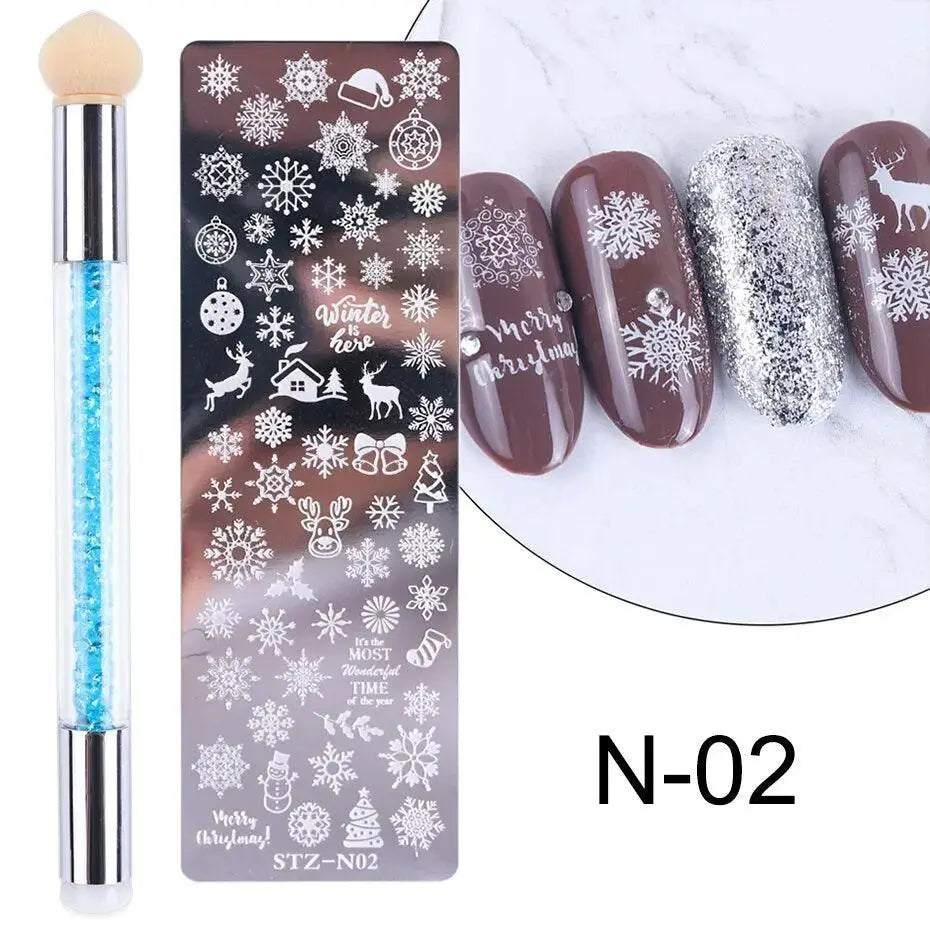 Nail Art Stamping Kit Creative Tools For Stunning Designs
