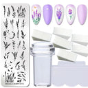 Easy Halloween Nail Art Plate For Home Nails