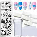 Easy Halloween Nail Art Plate For Home Nails