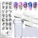 Easy Halloween Nail Art Plate For Home Nails