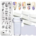 Easy Halloween Nail Art Plate For Home Nails