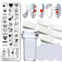 Easy Halloween Nail Art Plate For Home Nails