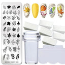 Easy Halloween Nail Art Plate For Home Nails
