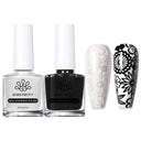 Easy Nail Art Stamping Set for DIY Nails