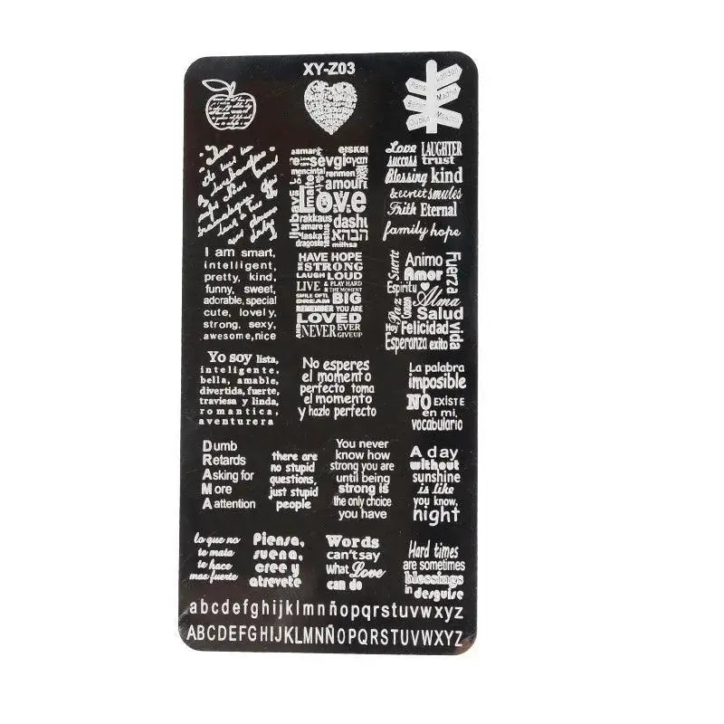 Nail Art Stamps Kit Unlocks Endless Creativity And Style