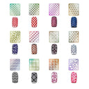 Nail Art Stencil Stickers Set for Precision Nail Decoration