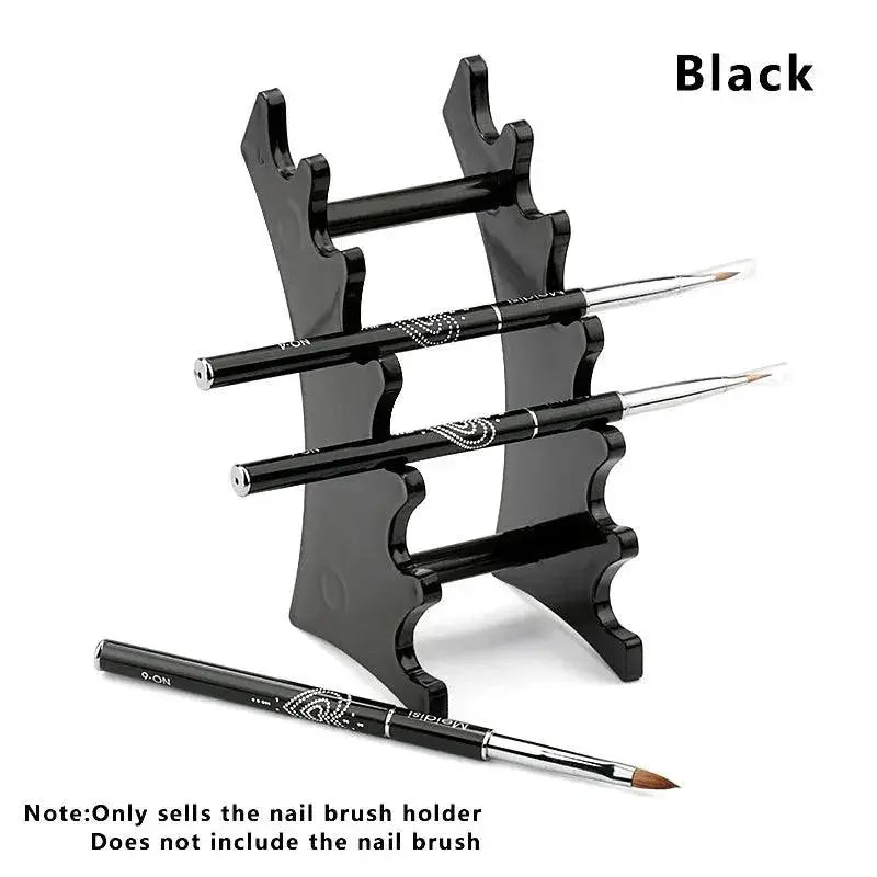 Nail Brush Holder Style Acrylic Organizer For Brushes