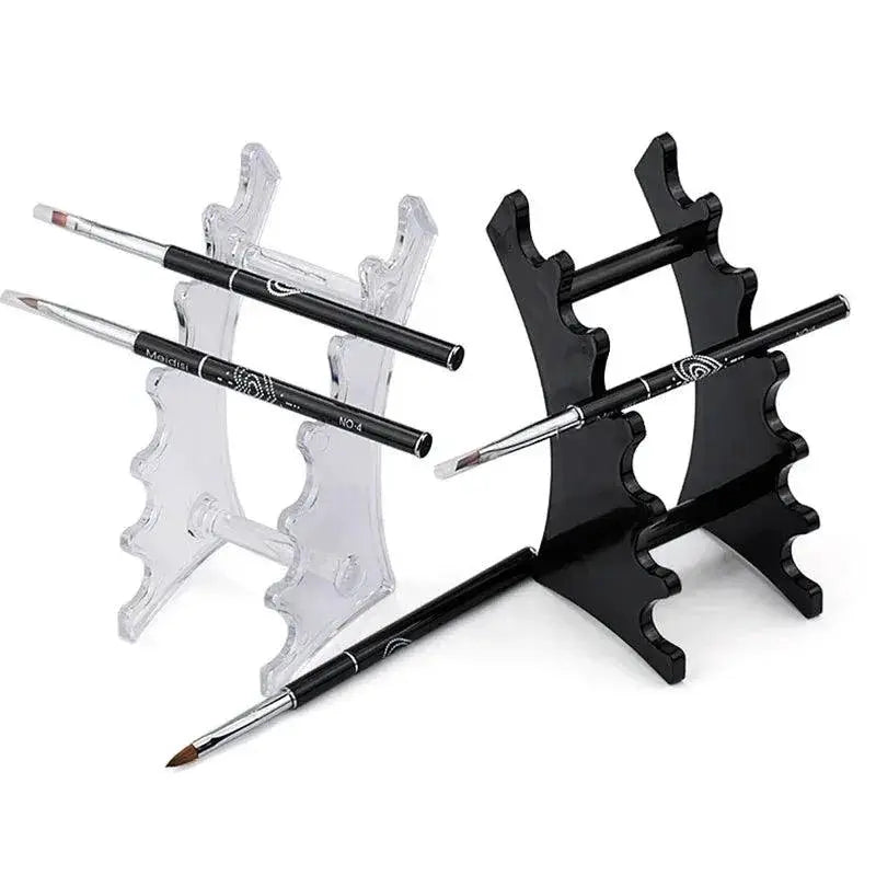 Nail Brush Holder Style Acrylic Organizer For Brushes