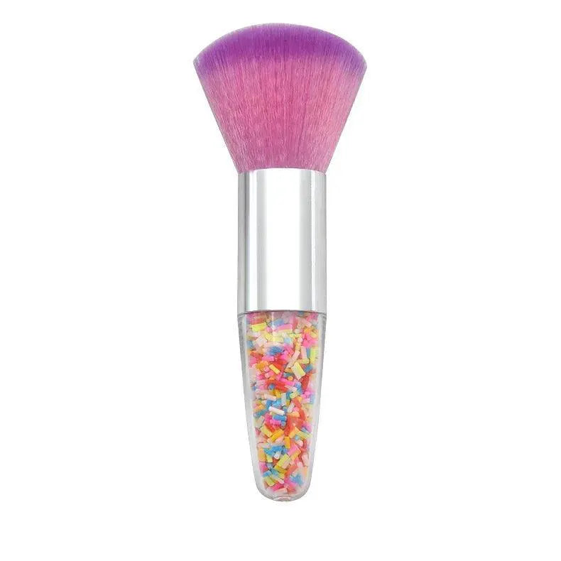 Precision Nail Brush Set for Acrylics — Black Purple