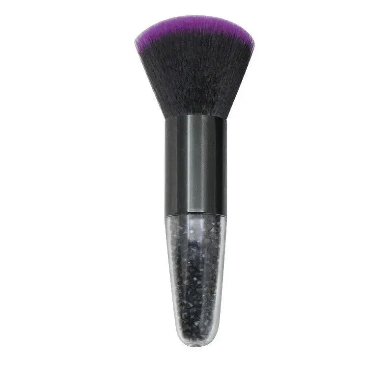 Precision Nail Brush Set for Acrylics — purple round