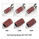 Nail Care Essential Set: Sanding Bands and Drill Bits Kit