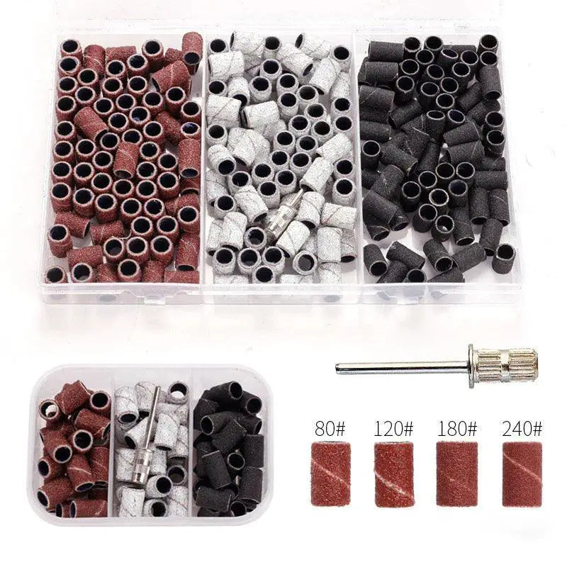 Nail Care Pro Sanding Bands Professional Electric Drill Set