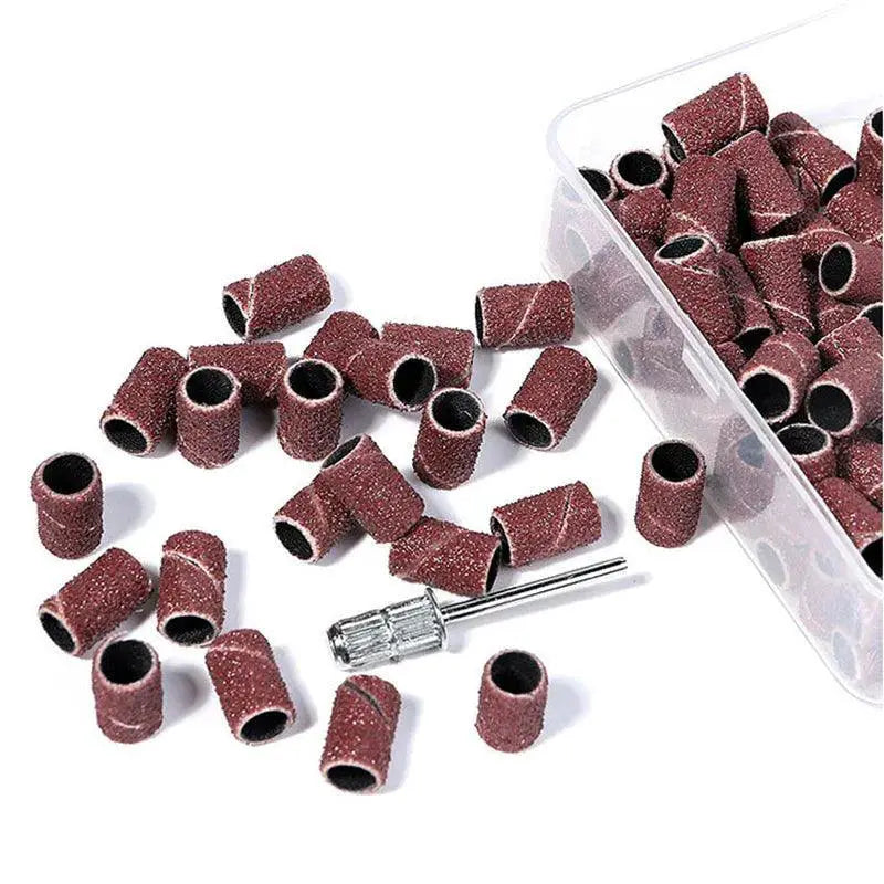 Nail Care Pro Sanding Bands Professional Electric Drill Set