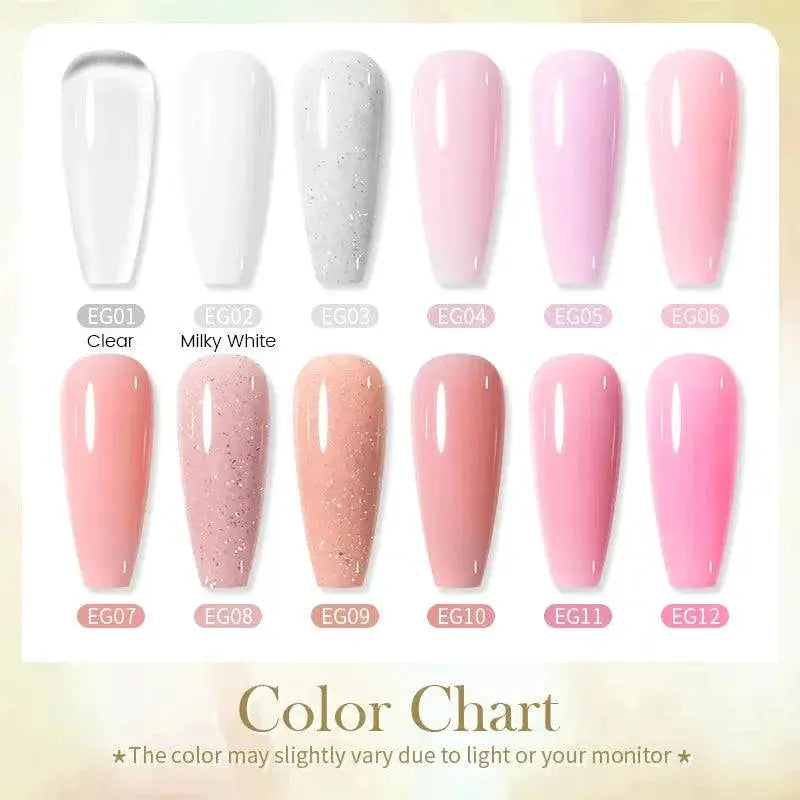 Nail Extension Gel Kit for Salon Quality Nails at Home