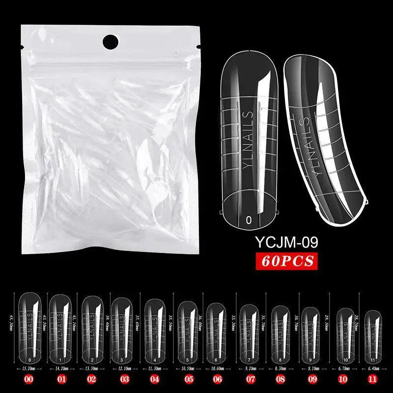 Salon Nail Extensions Kit for DIY Nails — Colorful -5pcs