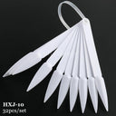 Nail Swatches Set with Oval & Round Tips for Gel Polish