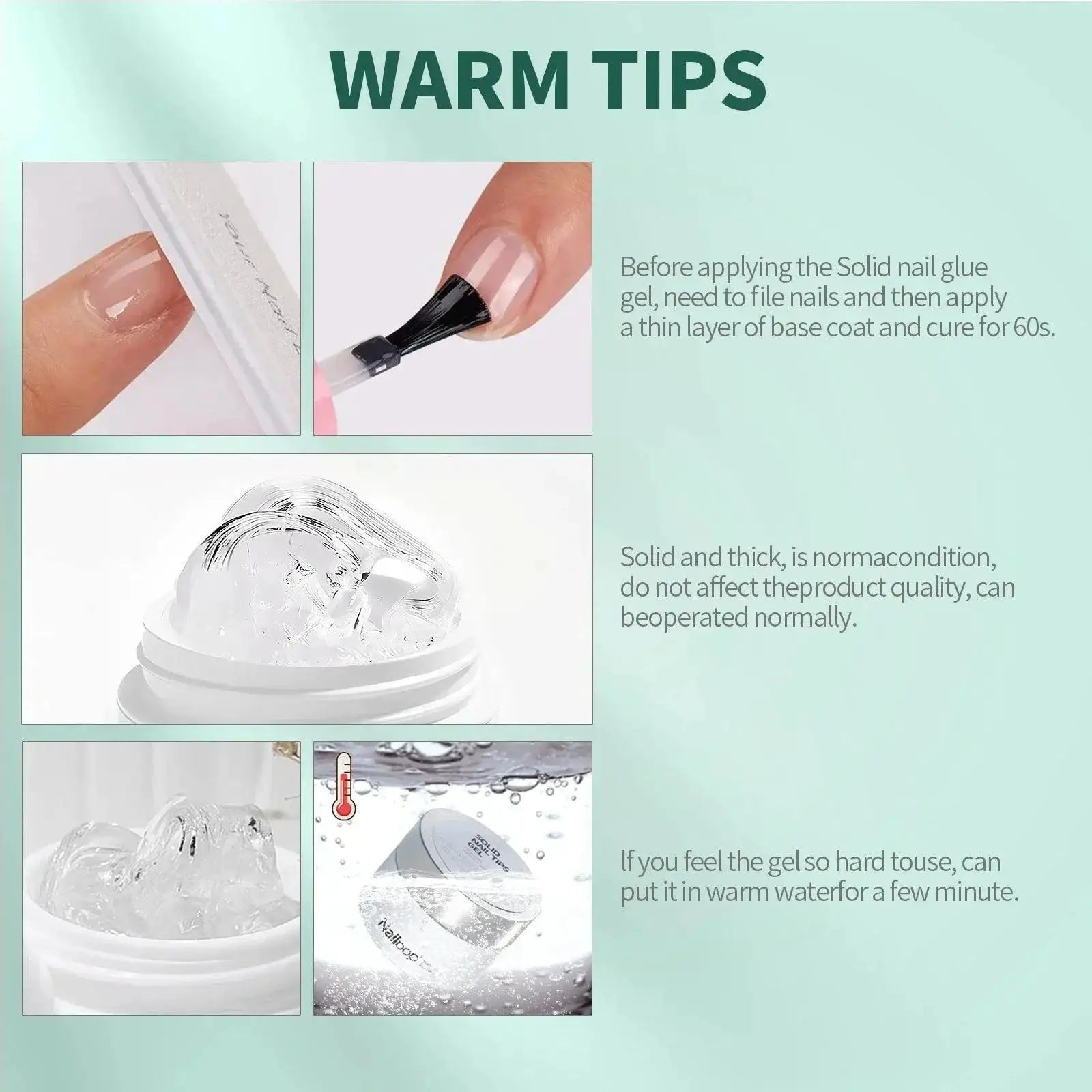 Nailpop Strong Adhesion Gel For Long Lasting Eco Nails