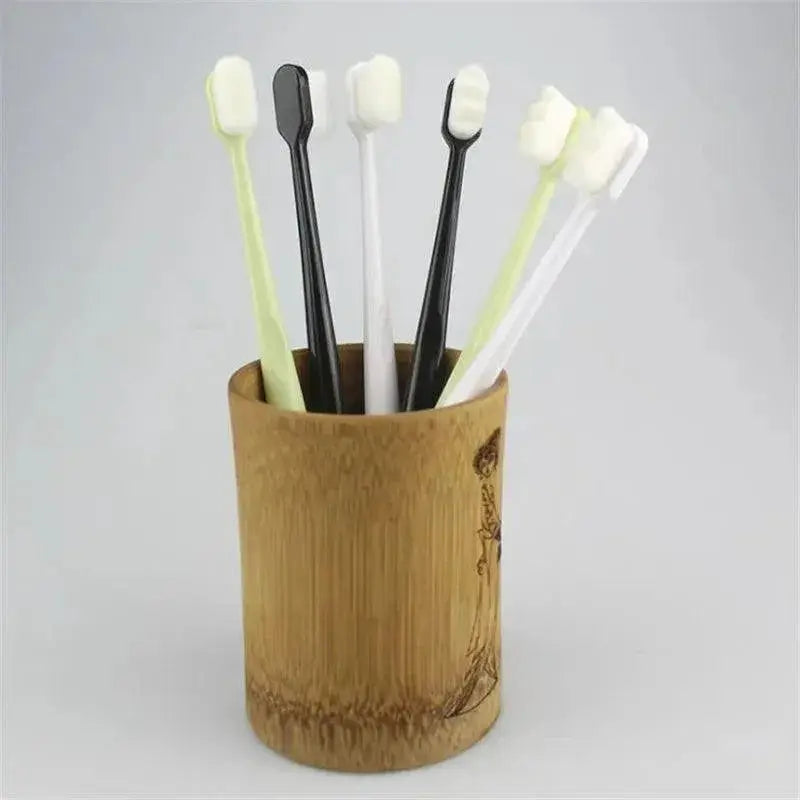 Eco Friendly Nano Bamboo Toothbrush Gentle Gum Care