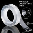 Nano Tape Adhesive Gel Sticker Reusable Waterproof for Kitchen
