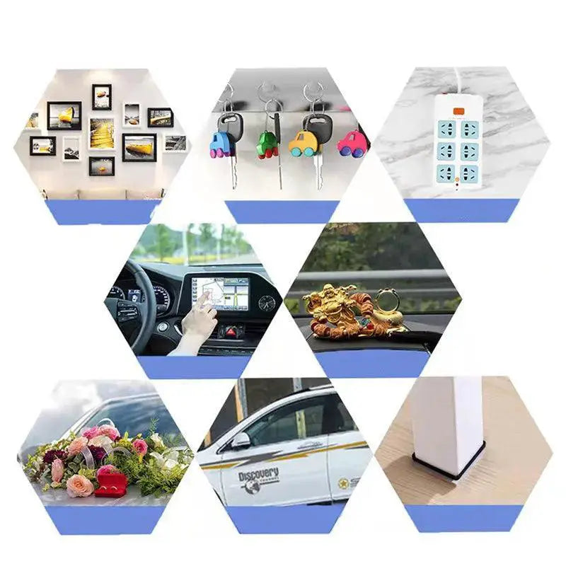 Nano Tape Adhesive Gel Sticker Reusable Waterproof Kitchen
