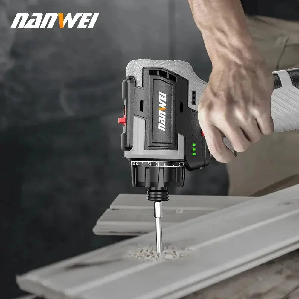 Nanwei 16.8V Brushless Cordless Drill With High Torque