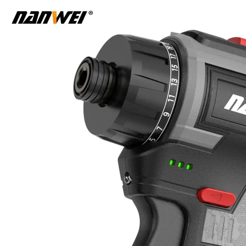 Nanwei 16.8V Brushless Cordless Drill With High Torque