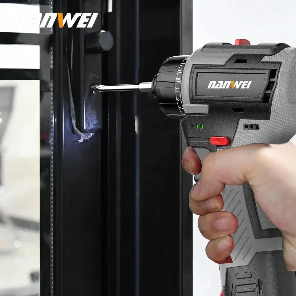 Nanwei 16.8V Brushless Cordless Drill With High Torque
