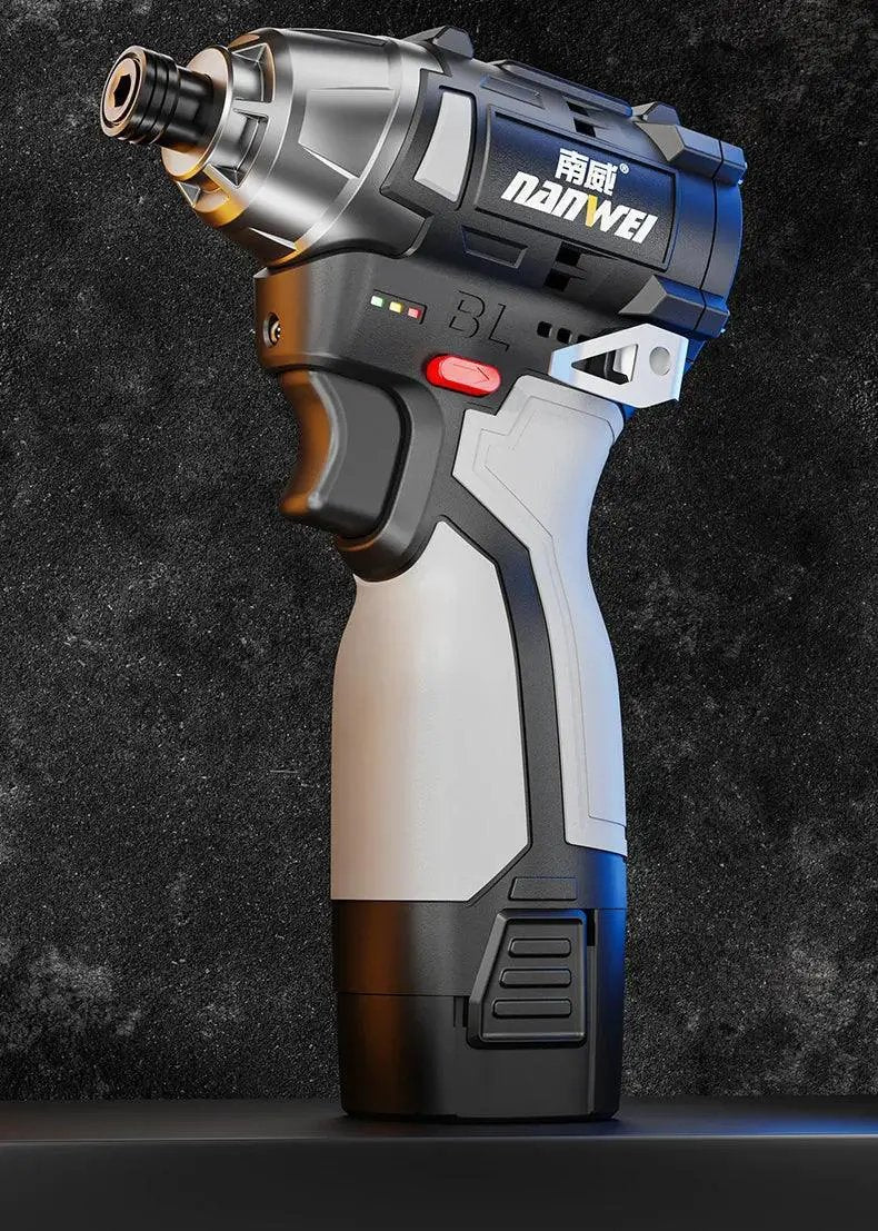 NANWEI Brushless Cordless Impact Screwdriver Lithium Ion