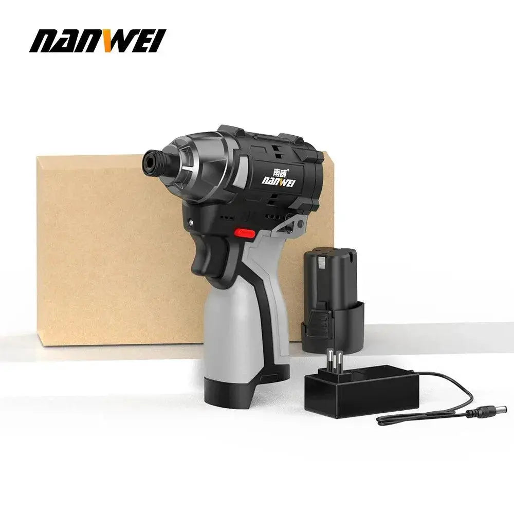 NANWEI Brushless Cordless Impact Screwdriver Lithium Ion