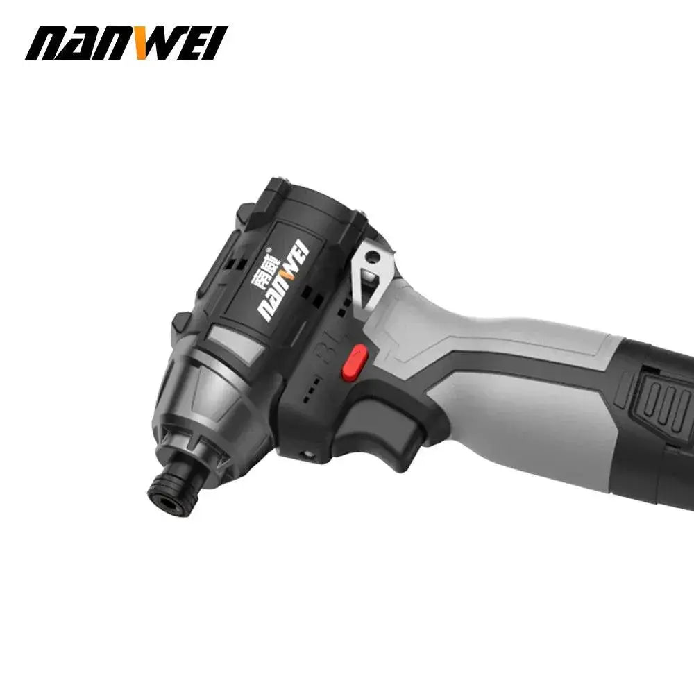 NANWEI Brushless Cordless Impact Screwdriver Lithium Ion