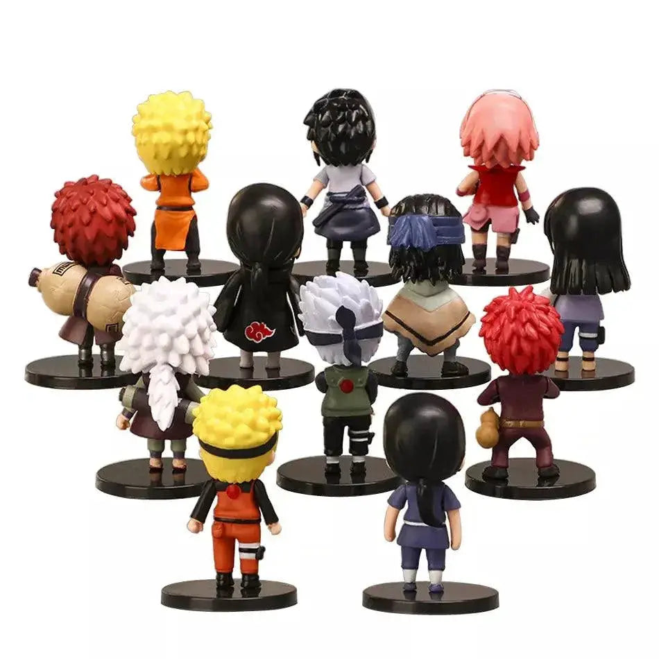 Naruto Shippuden Hinata Sasuke Kakashi Gaara Figures Set