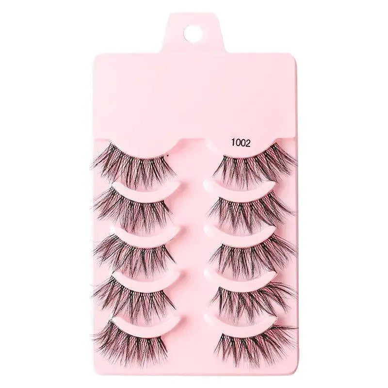 Natural Look False Eyelashes for Pros — 5 pairs- G500J