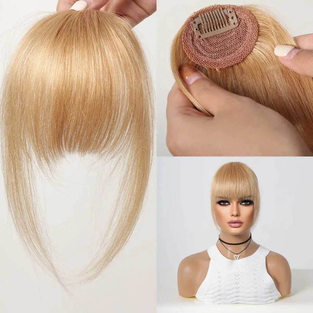 Easy Blend Hair Clip-In Bangs for Women — product view
