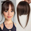 Easy Blend Hair Clip-In Bangs for Women