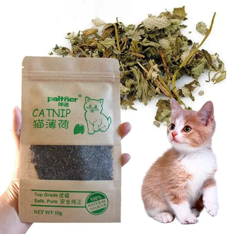 Natural Catnip Cattle Grass Menthol Flavor Cat Toy for Cats