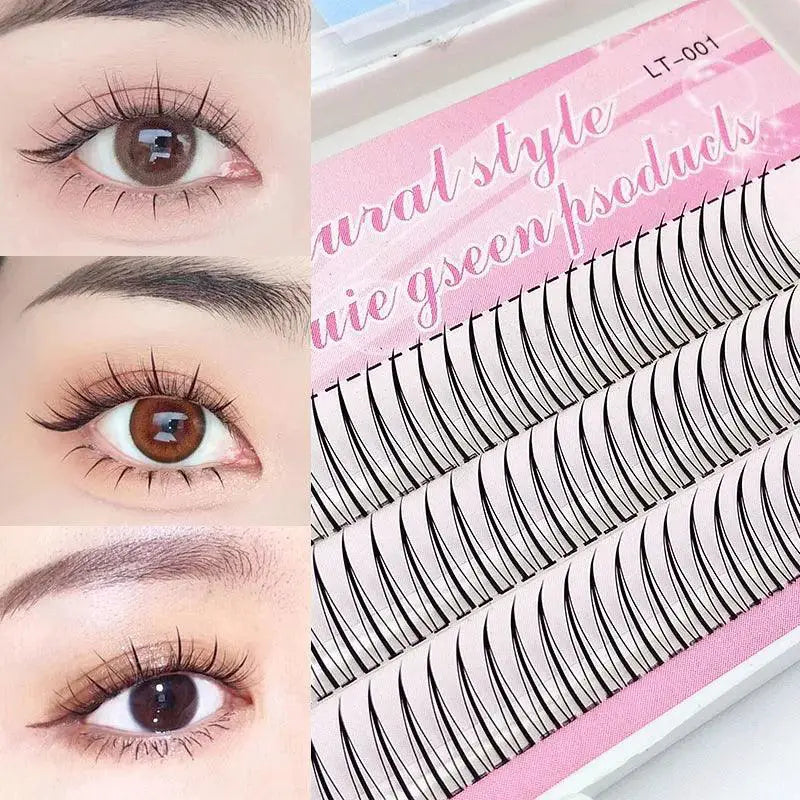 Natural Fluffy Wispy False Eyelashes For Effortless Glamour