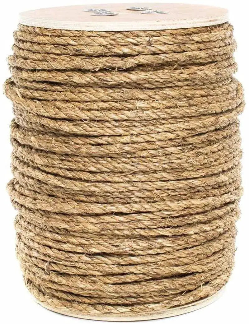 Natural Jute Rope Twisted Cord for Macrame DIY Decor