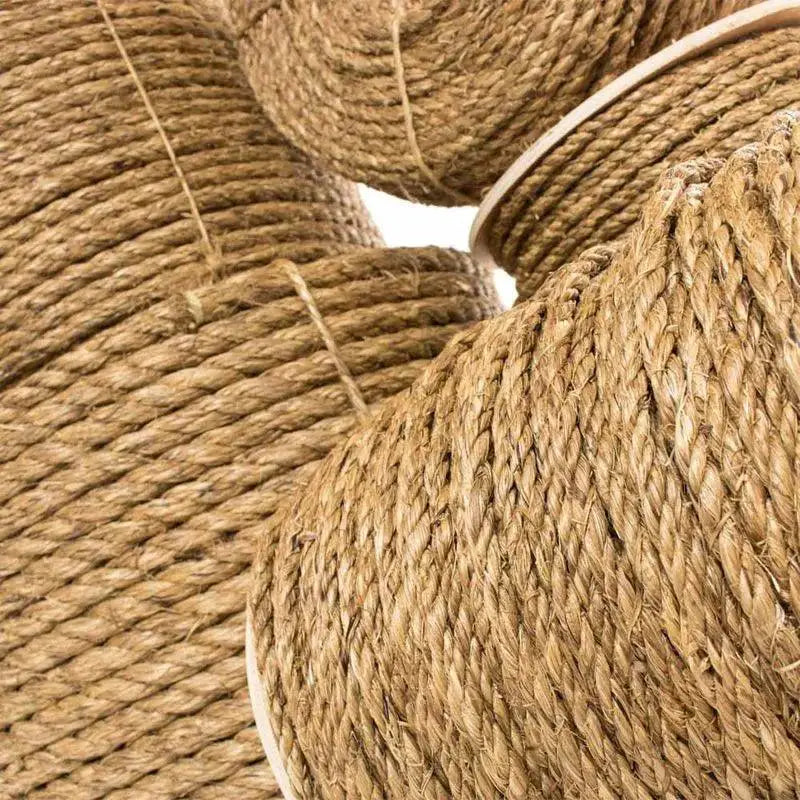 Natural Jute Rope Twisted Cord for Macrame DIY Decor