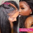 Realistic Lace Front Wig for 4C Edges