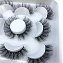 Natural Mink 3D False Eyelashes Variety Pack 5 Pairs Lashes