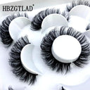 Natural Mink 3D False Eyelashes Variety Pack 5 Pairs Lashes