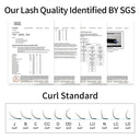 Natural Mink Eyelash Extension Set Handcrafted High Quality Beauty