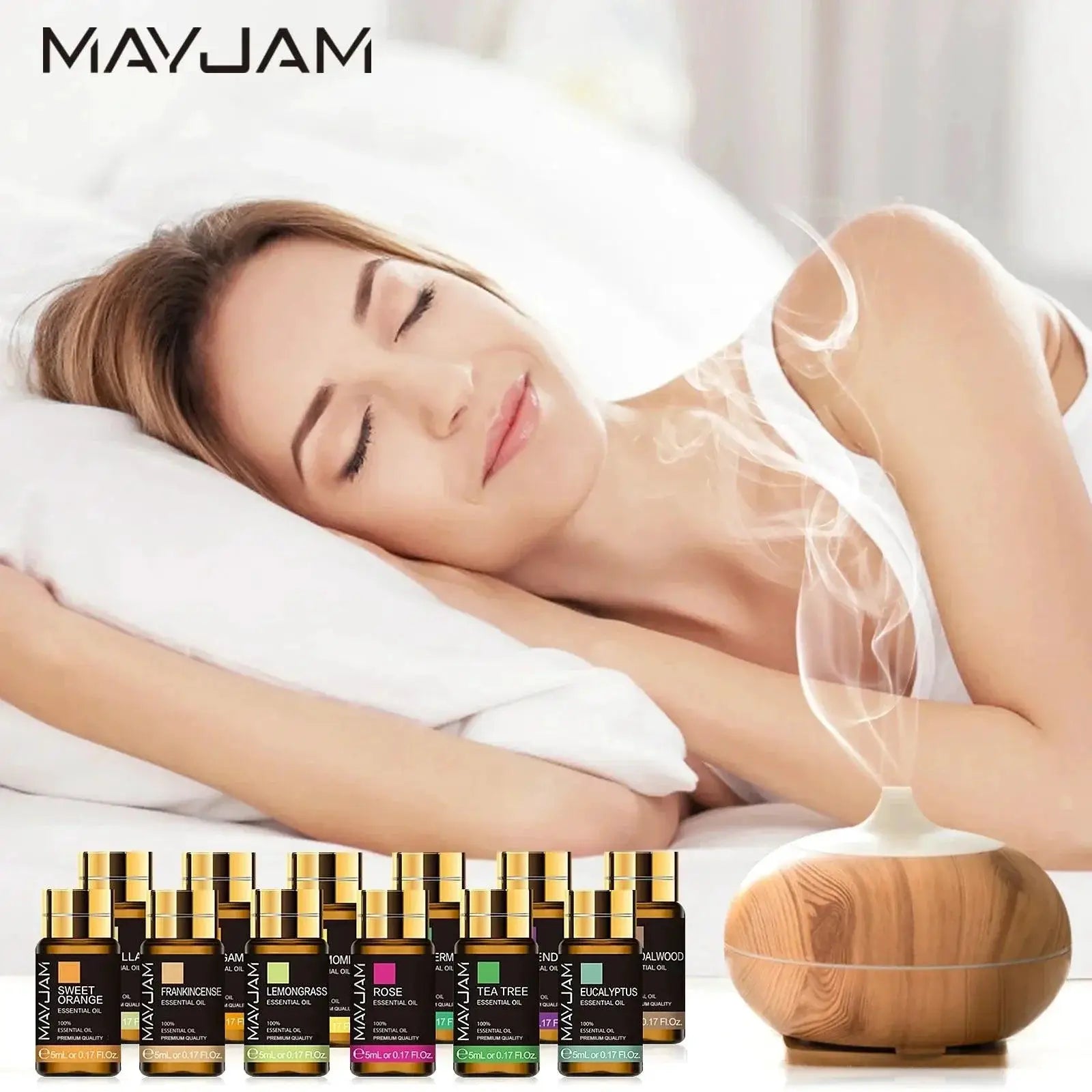Natural Plant Aromatherapy Essential Oil Set for Diffusers