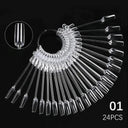 Durable Nail Tips Display Wheel for Pros