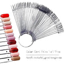 Durable Nail Tips Display Wheel for Pros
