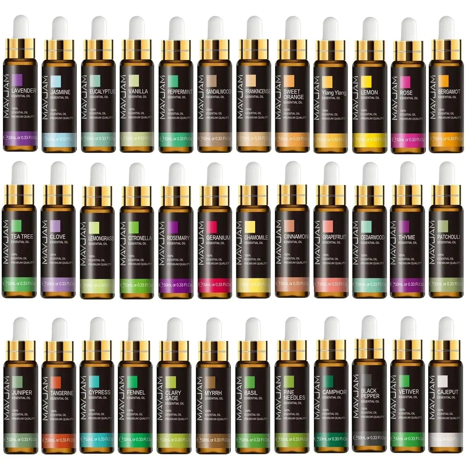 Nature's Essence Essential Oil Set For Aromatherapy Bliss