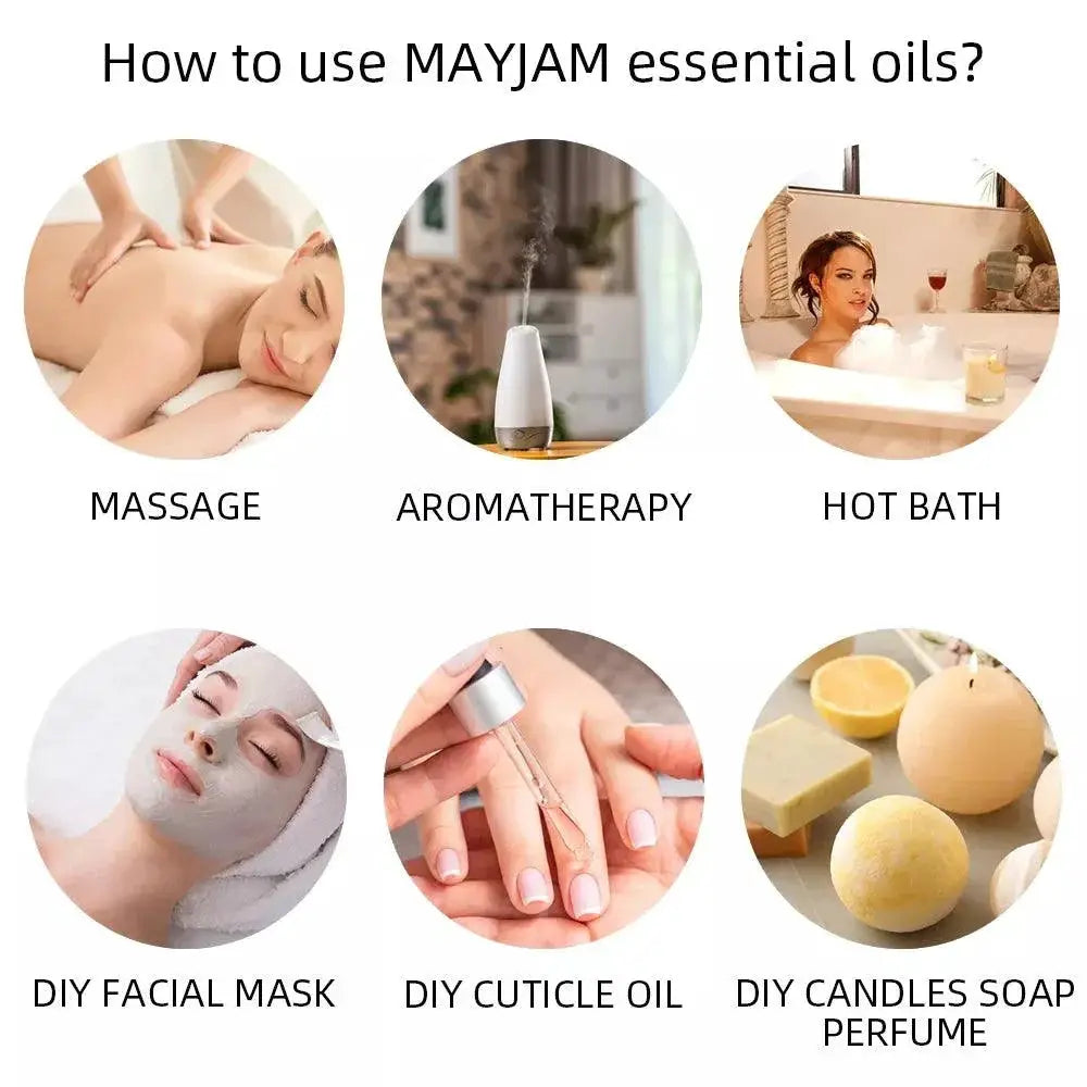Nature's Essence Essential Oil Set For Aromatherapy Bliss