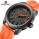 NAVIFORCE Men's Luxury Quartz Watch Stylish Military Silicone
