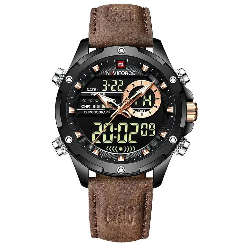 Naviforce Military Watch Waterproof Dual Display Rugged